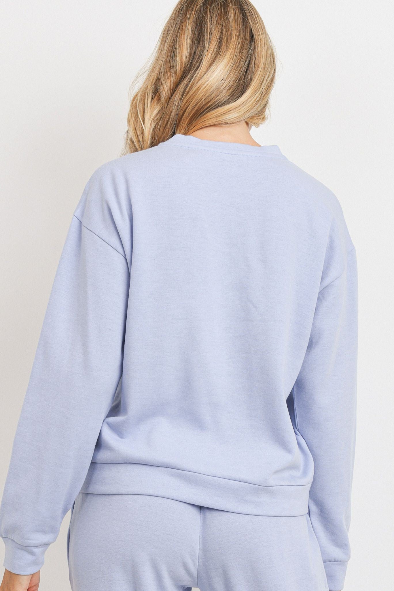 Baby French Round Neck Long Sleeve Top