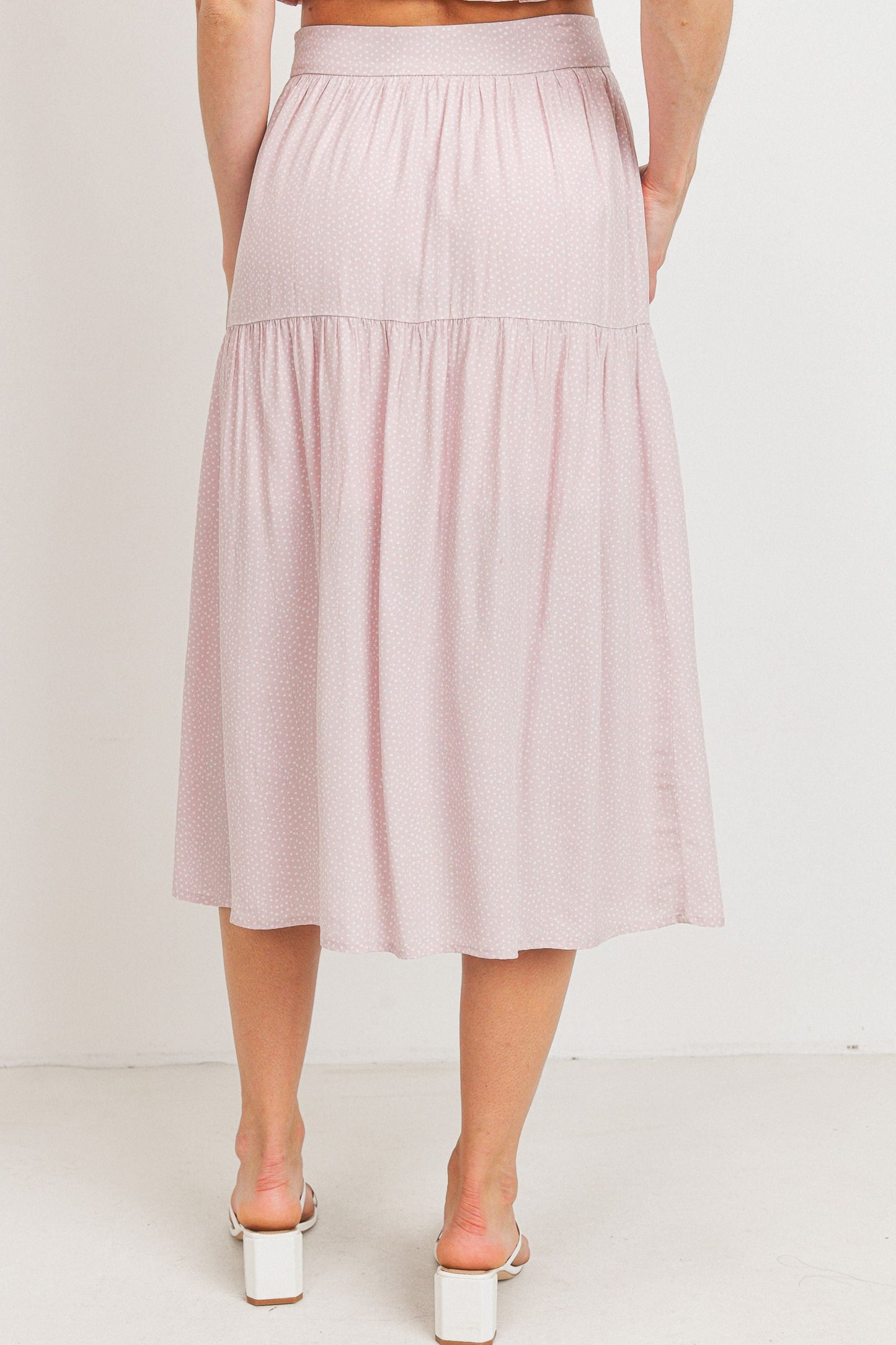 Polka Dot Ruffle Skirt