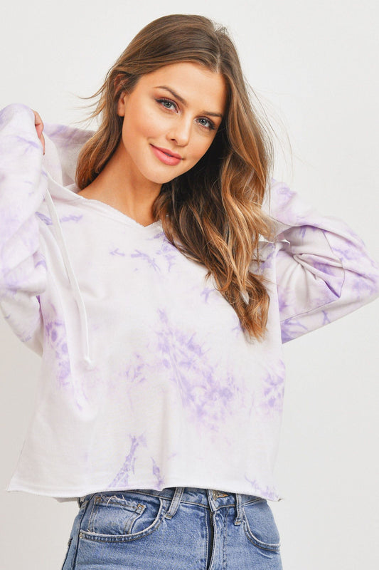 Long Sleeves Hoodie Tie Dye