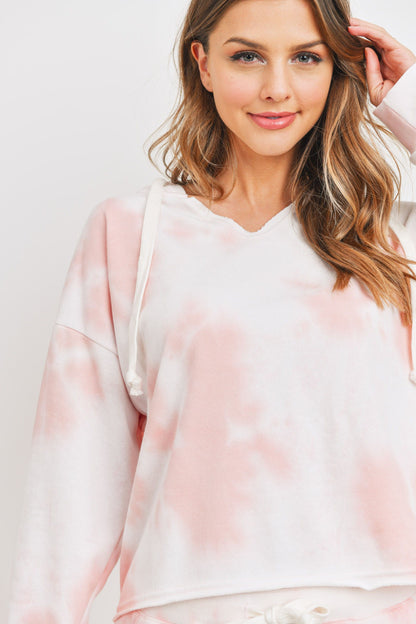 Long Sleeves Hoodie Tie Dye