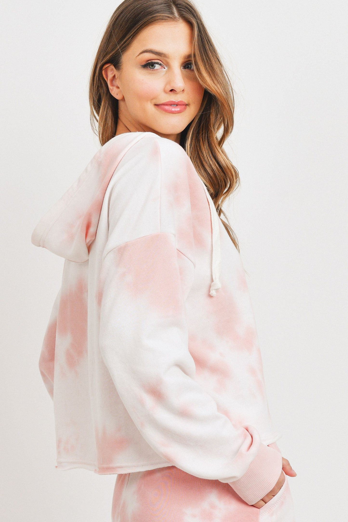 Long Sleeves Hoodie Tie Dye