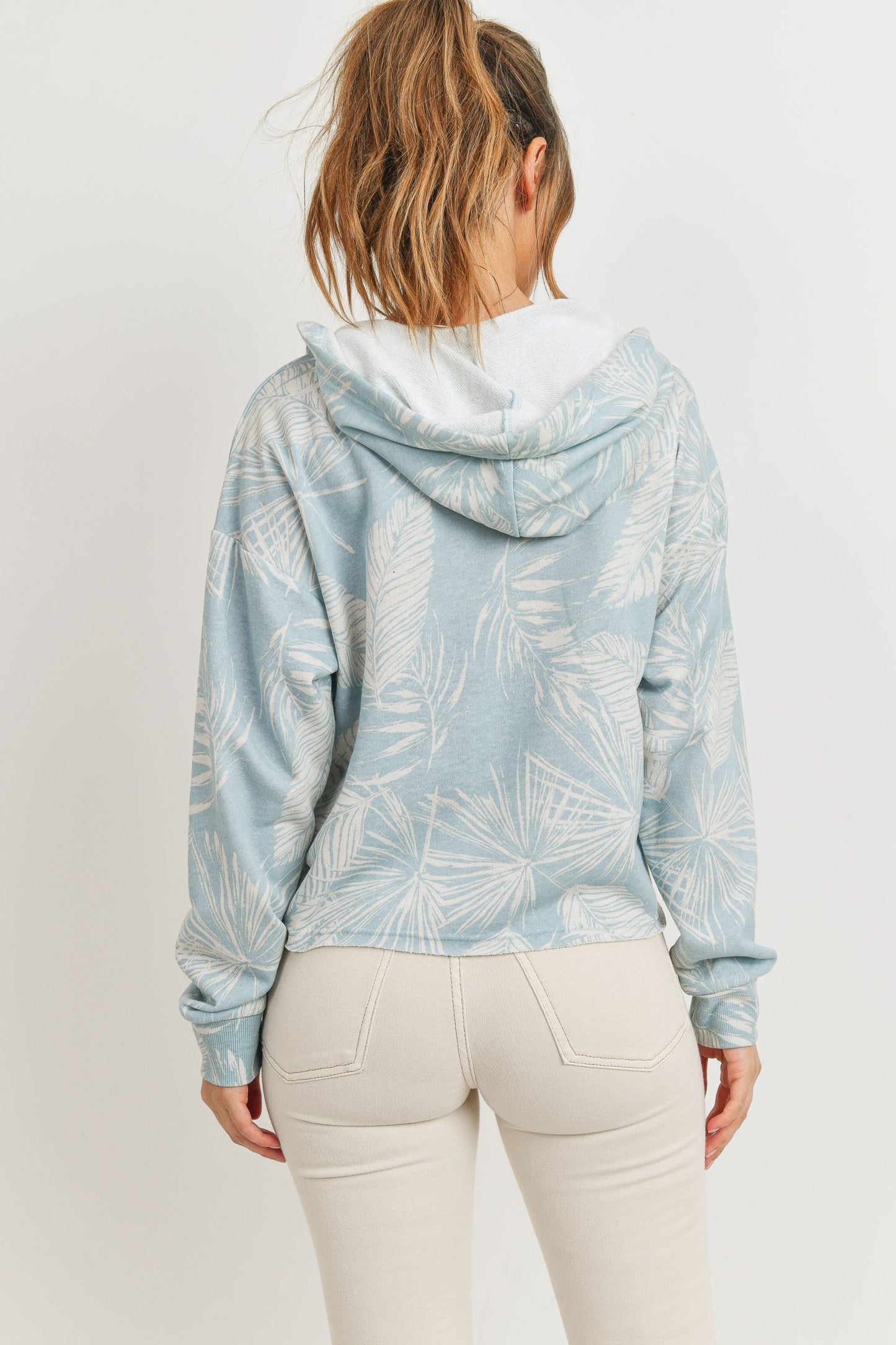 Long Sleeve Hoodie Star Printed FT