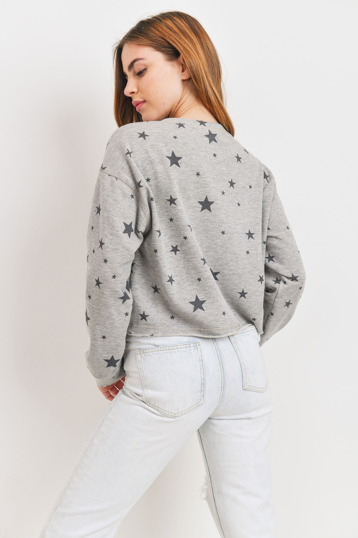 Long Sleeve Star Printed FT