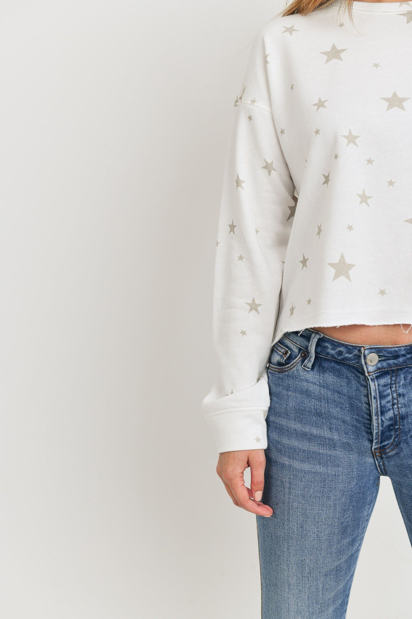 Long Sleeve Star Printed FT