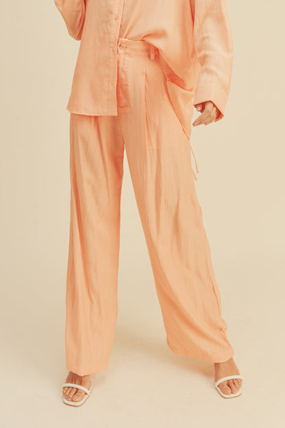 Regular Button Closure Pants