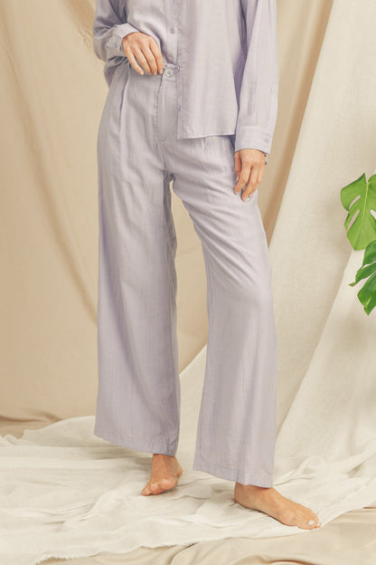 Regular Button Closure Pants